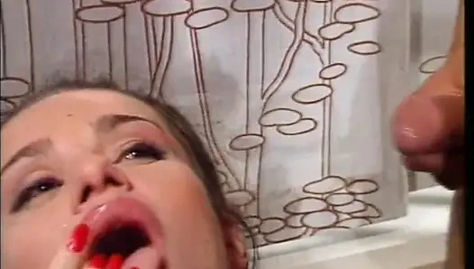 Retro-porno kommt mit riesigen cumshots