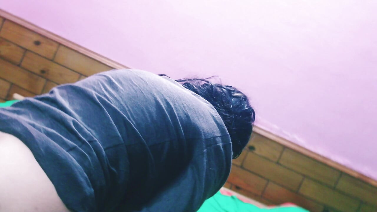 Horny stepsister begs to take my bbc.