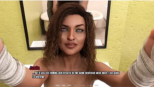 Grandma's house gameplay milking the  milf