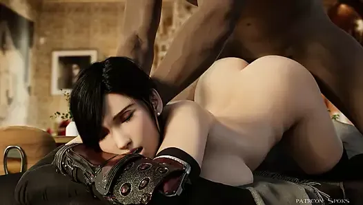 Tifa se fait baiser par un barret de Final Fantasy 7