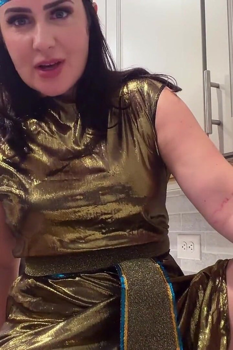 Tilly Mcreese's Ancient Egyptian Burping Ritual 4K POV Goddess Belches Await!