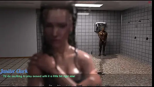 Dylan pengen mandi di mana sophia mandi di kamar mandi umum dia dientot kontol besar