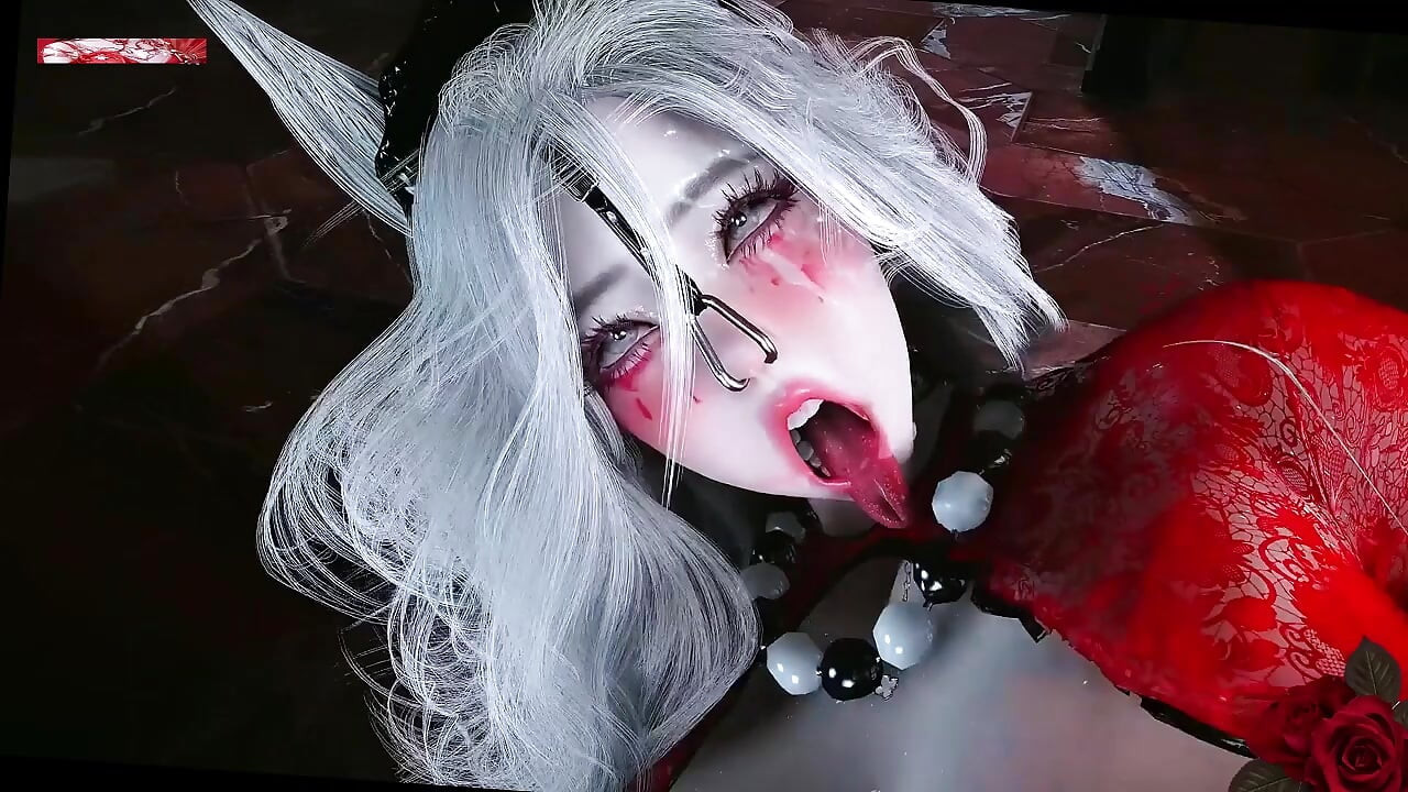 Penyihir bergoyang-goyang di hentai animasi 3d- 3d