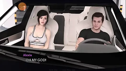 Eine perfekte ehe # 9 Alexa gab David einen blowjob in seinem auto