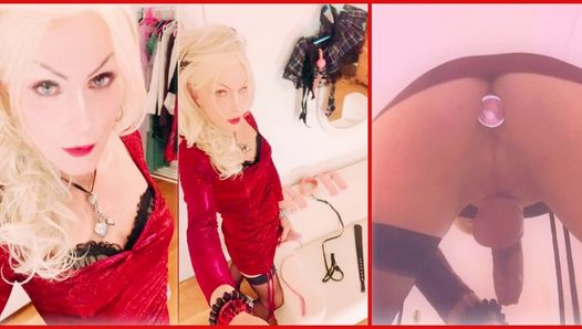 Missrose TS - Transsexuelle nordique aux yeux de loup, déesse Valkyrie - Swtitch pansexuel - Domina magnifique - Piège à rêves blonde