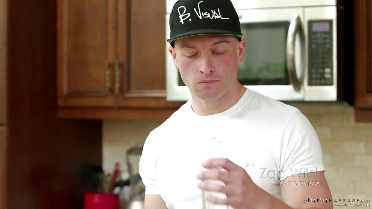 Busty Stepmom Silvia Saige Caught with Nuru Massage Secret