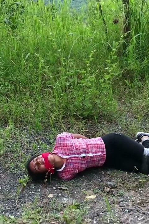 Nancy Drew's Outdoor Bondage Adventure