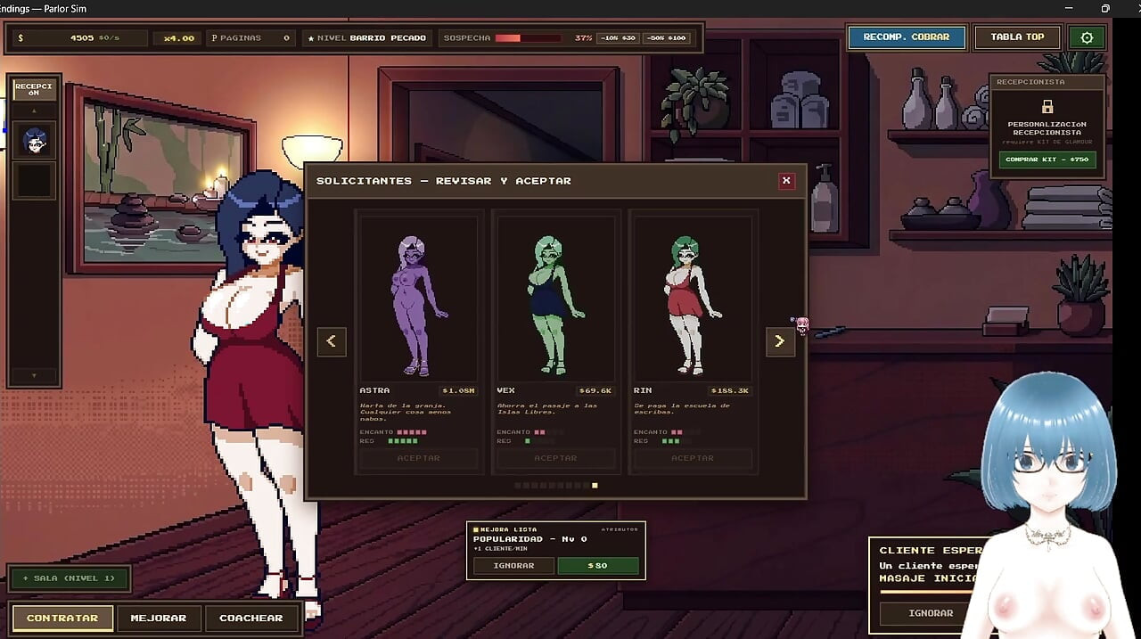 Happy Endings Demo Vtuber Gameplay 1