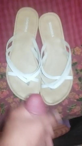 Cum on Her Shoes - Summer Flip Flops