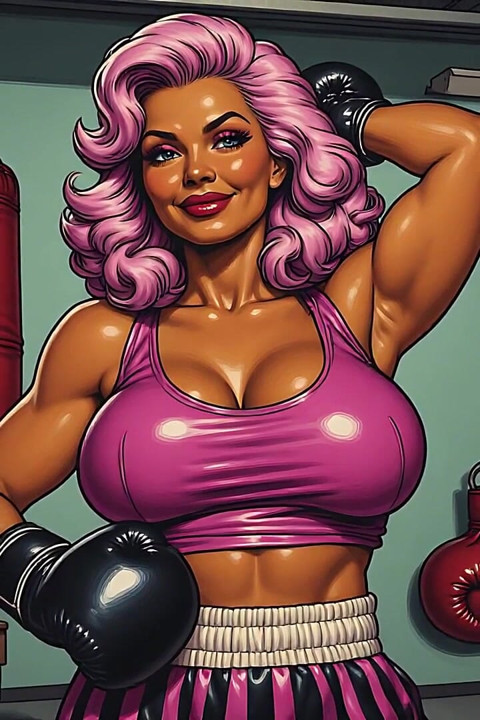 Non-nude Fit Babes Art