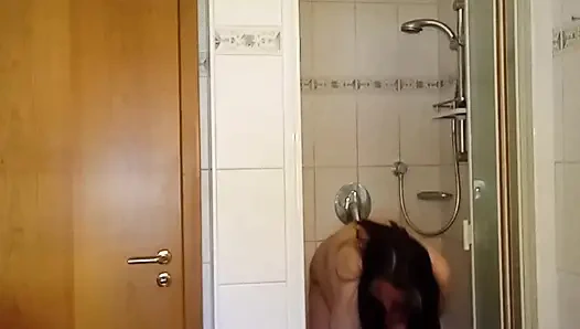 German MILF Pure Nature. My HOTTEST Shower - What Happens When You Watch