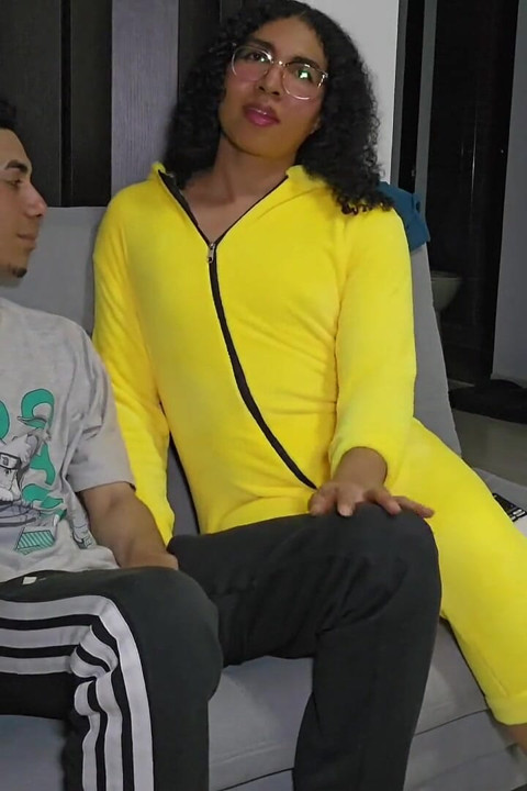 I Invited My New Neighbor to Come Over and He Ended Fucking Me Bareback, We Almost Got Caught