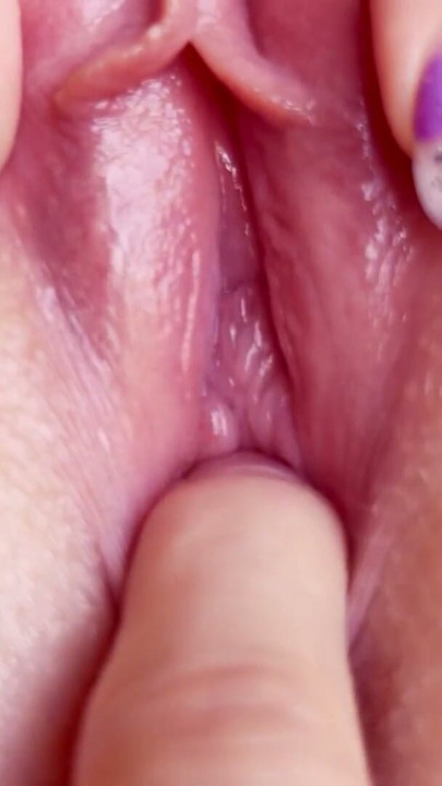 Extreme Close-Up One Finger Wet Pussy Orgasm | Clip 1