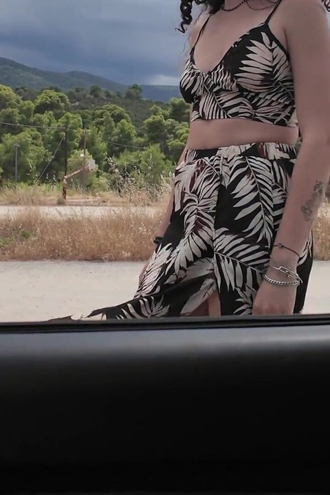 She Needed a Ride to Her House I Was Rubbing Her Pussy on the Way!