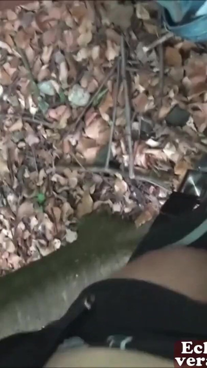 German young hitchiker ebony teen pick up and outdoor fuck | Clip 2