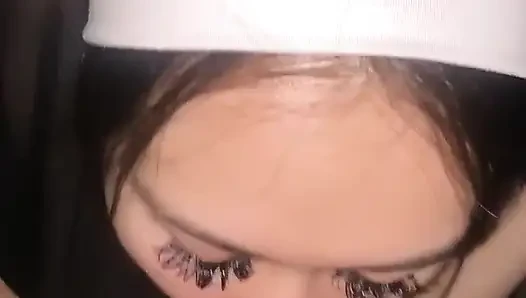The Nun Was Tempted and Got on Her Knees to Get a Hot Load of Cum