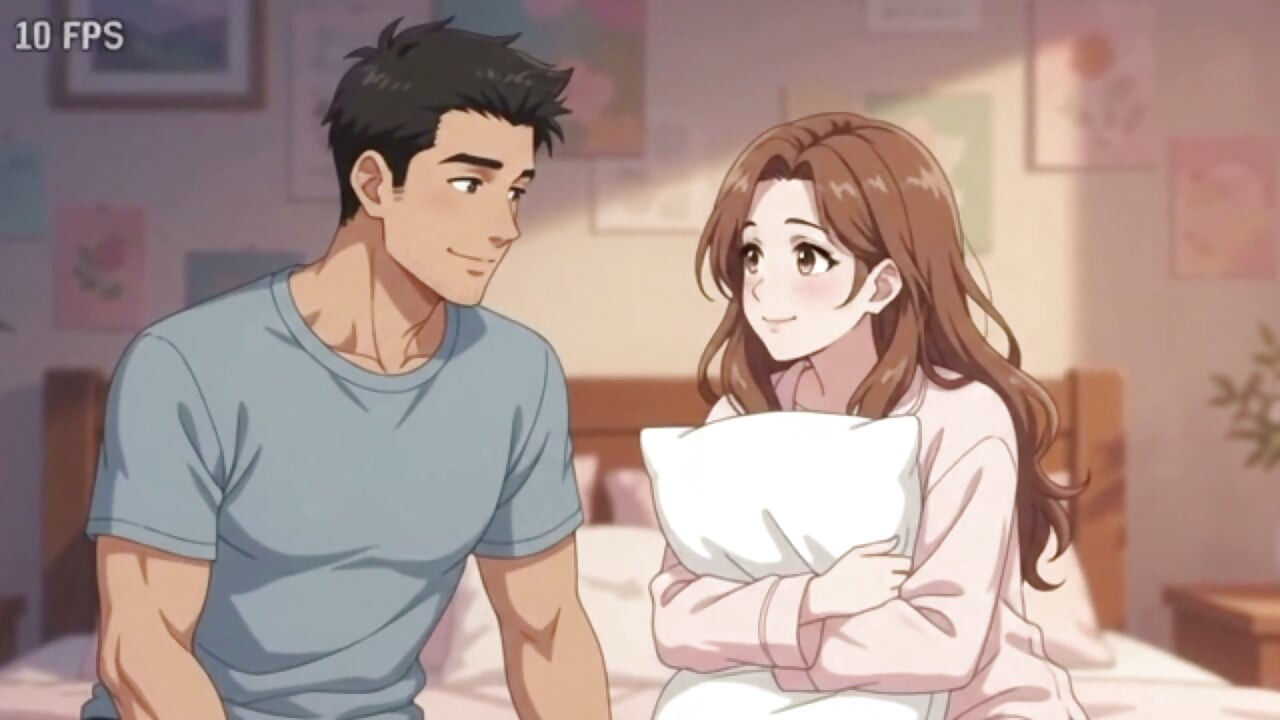 Stepsister share bed with stepbrother turn into sex night