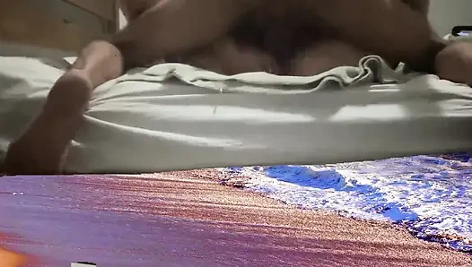 Seks penuh gairah nyata, banyak foreplay pasangan nakal