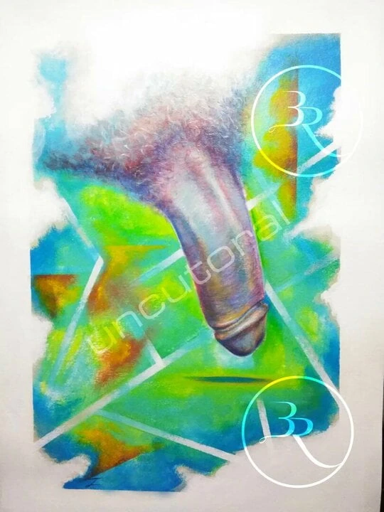 DICK ART ON FIRE