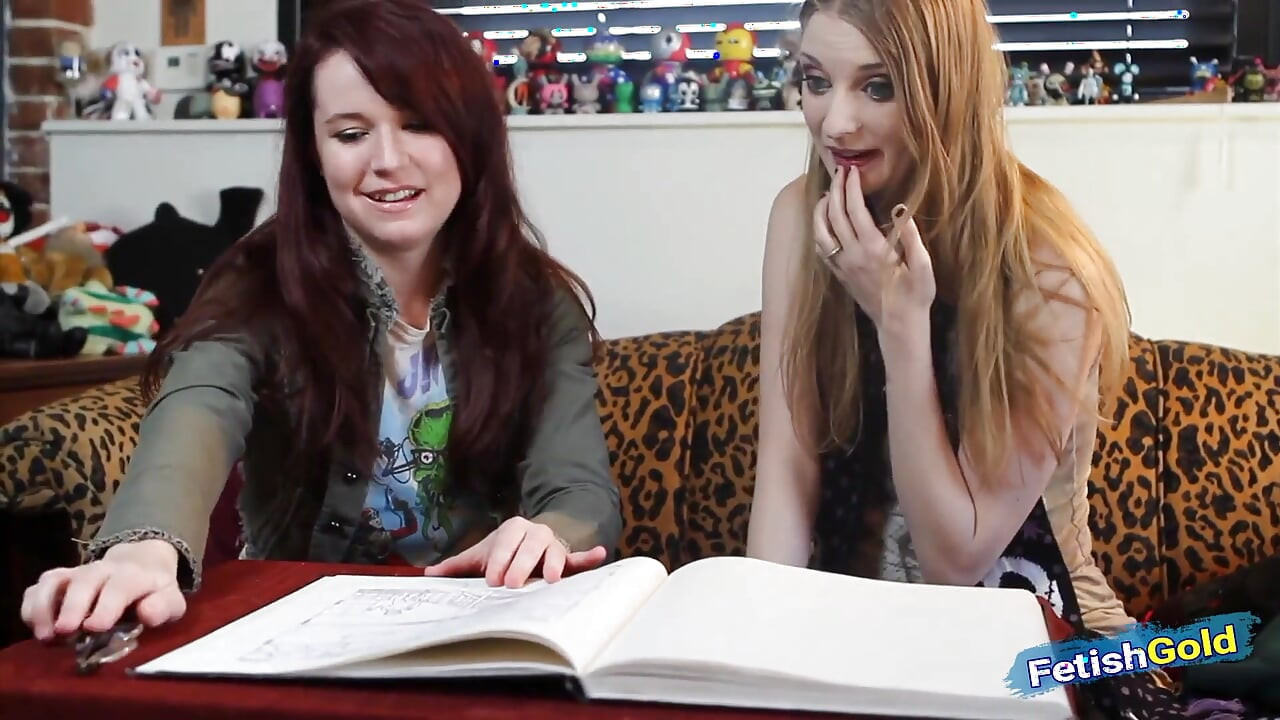 Horny lesbian teens have some naughty fun together