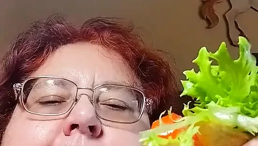 Makan makan besar makan malam taco buatan sendiri