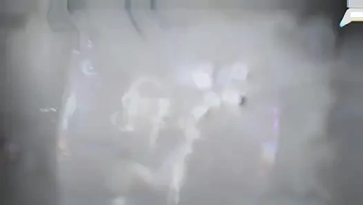 B018 große brust drückt und speichel-hölle