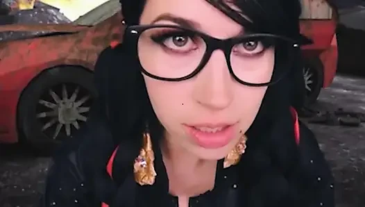 VRCosplayX Время быть шаловливым с Alex Coal как Bayonetta, часть 1
