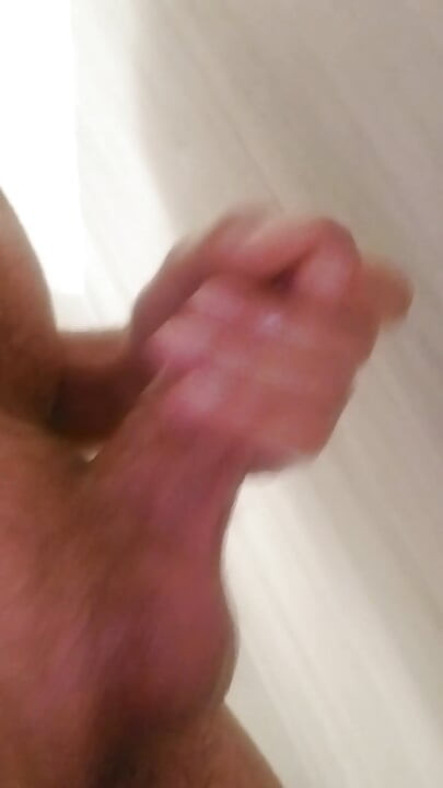 In the shower