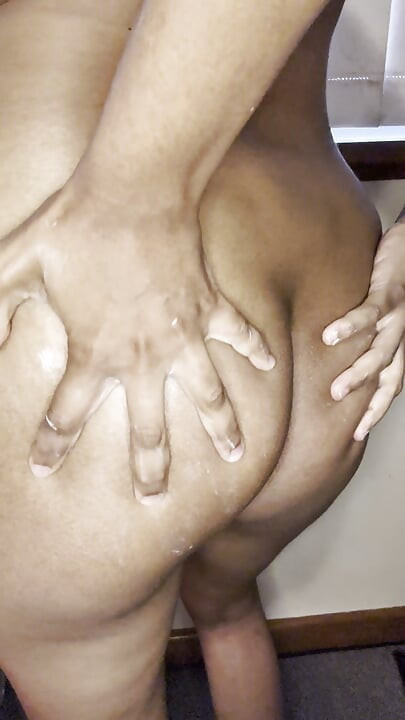 Naughty 18+ Stepsis Caught Applying Sensual Lotion