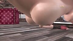 Animowane kreskówki 3d porno wideo lesbijek lizanie tyłka i fisting sceny seksu