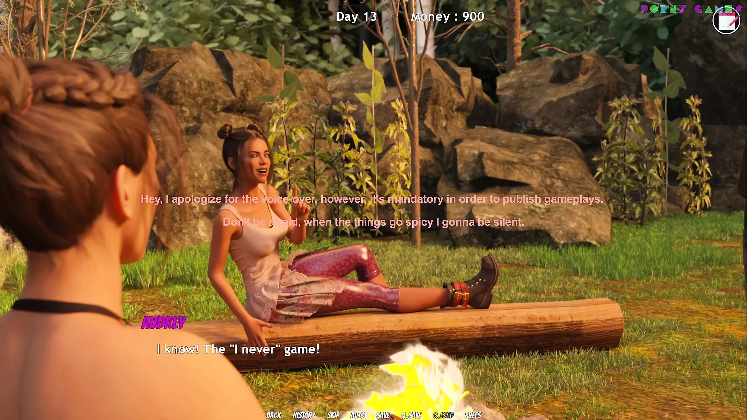 Lisa Total Investigation! by Dragofinder Studio - Sex by the Bonfire, Sis in Law Is Quite Sexy 2