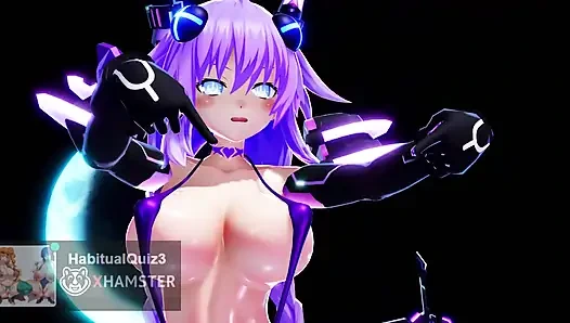 mmd r18 Lila Herz ILLELLA HyperdimensionA sexy tanz ahegao ntr ficken harter dildo sex ahegao milf