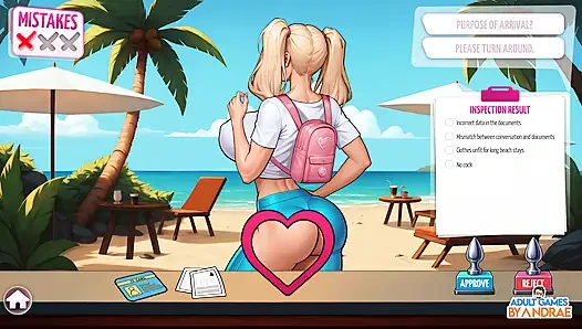 Ep2: Day 2: Beach Activities - Futa Zone Lewd Control