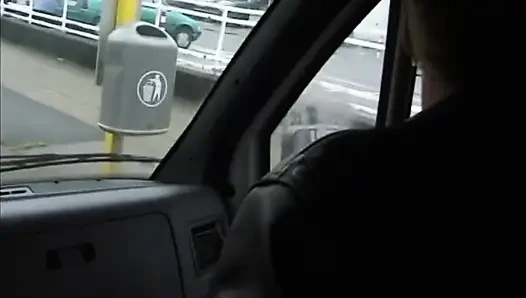 Lovely blonde chick pleasing two thugs