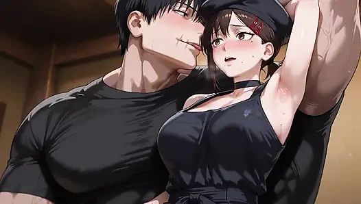 Toji (JJK) x Kobeni (CM)