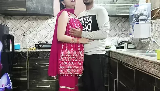 Naughty saara bhabhi Teaches fucking to virgin teen devar & devar fucking her so hard that she Ejaculated while fuck in kitchen