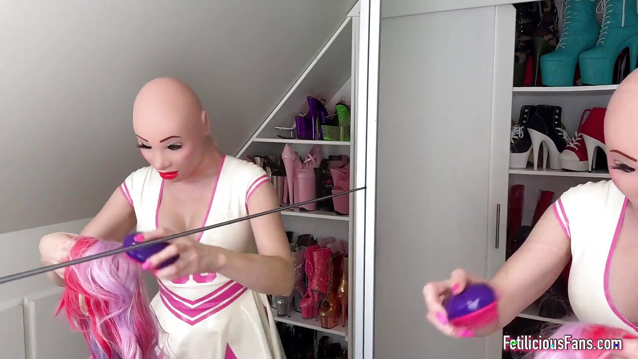 Trying New Female Mask