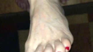 Cum On Wifes Feet