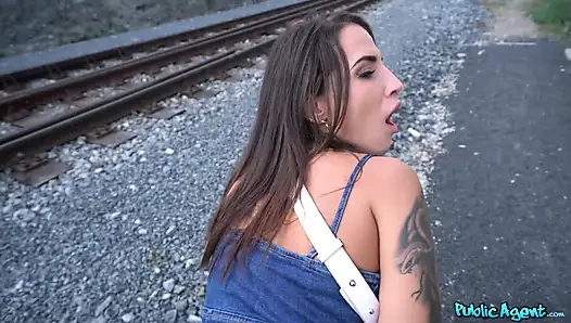 Public Agent - Big Tit Spanish Babe Medusa Deepthroat Big Cock