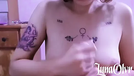 A phenomenal blowjob teen mama friend black until she gags