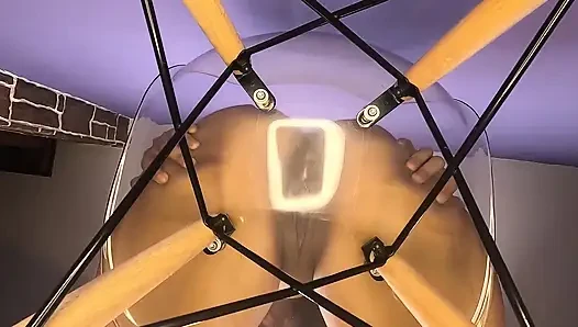 Overflows Transparent Chair