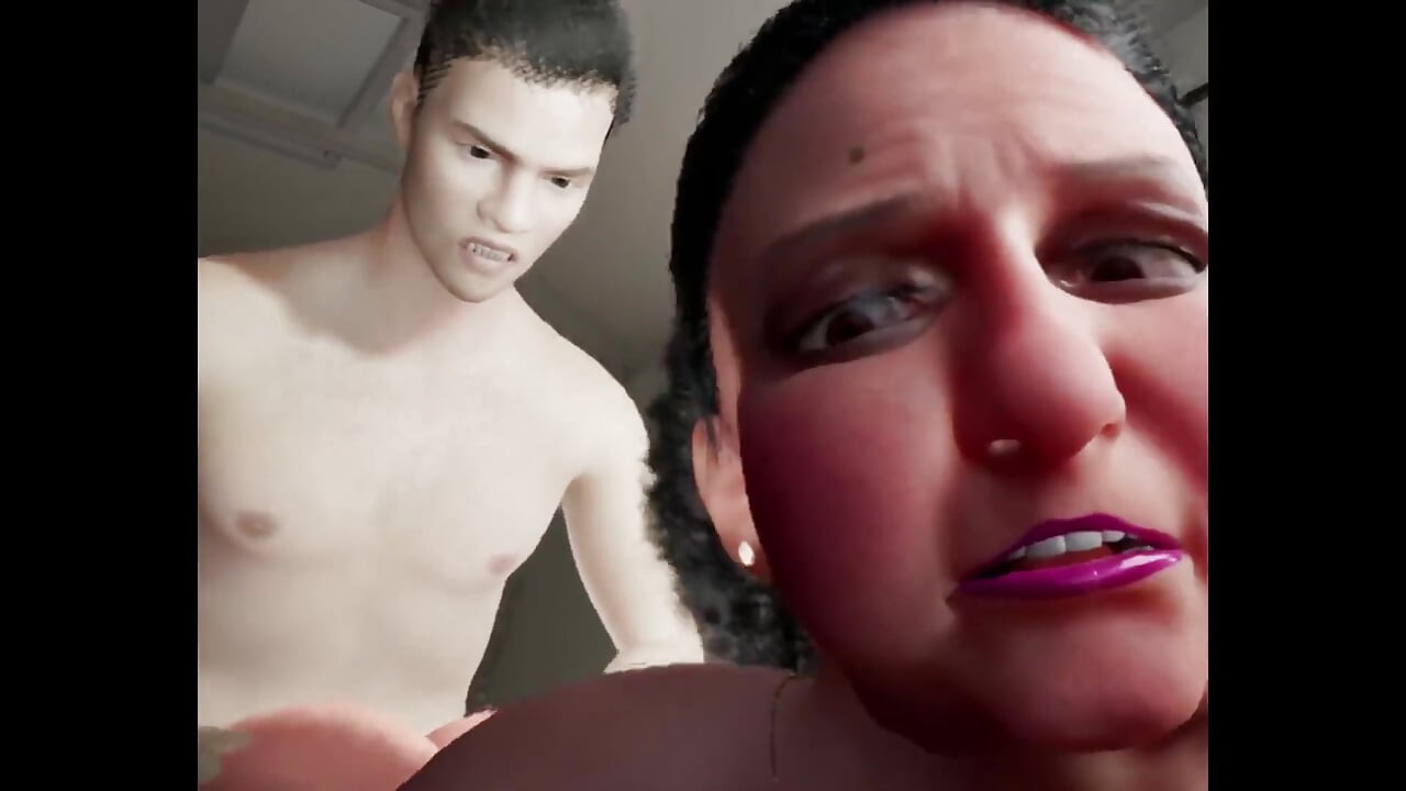 Pilar Latin 56 Yo GILF and Her Daughter's Boyfriend