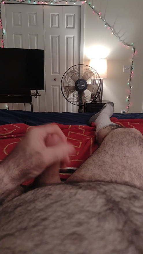 Just playing with my little cock