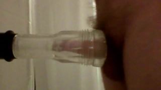 Clear Fleshlight Shower Fuck