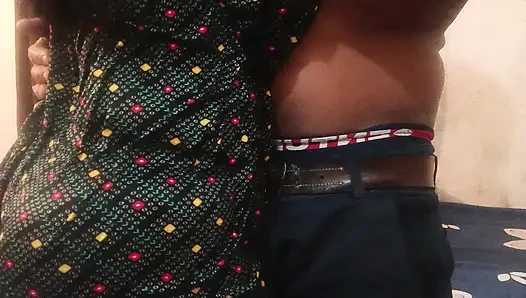 Uncle's daughter in law in hot nighty