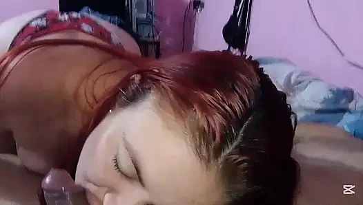 Stepfather and stepdaughter in the room alone