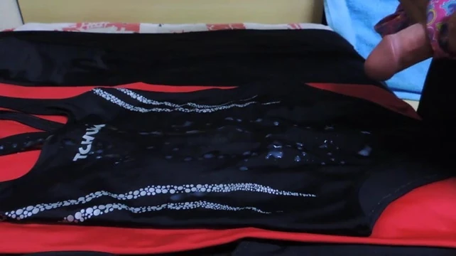 cum on swimsuit grils spandex tchum