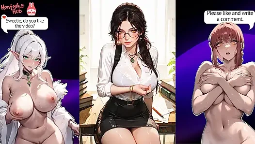 2d Hentai compilation with hot bitch Lara Croft