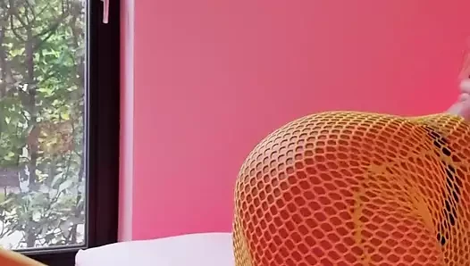 New Toy Made Her Lustful Pussy Squirt
