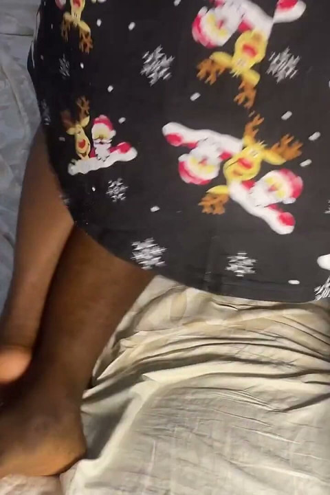 Ebony Teen Begged to Fuck Her Deep